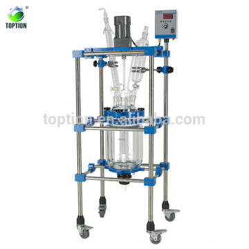 Reactor de destilación 100L (sistema de autocontrol con reactor de vidrio encamisado)